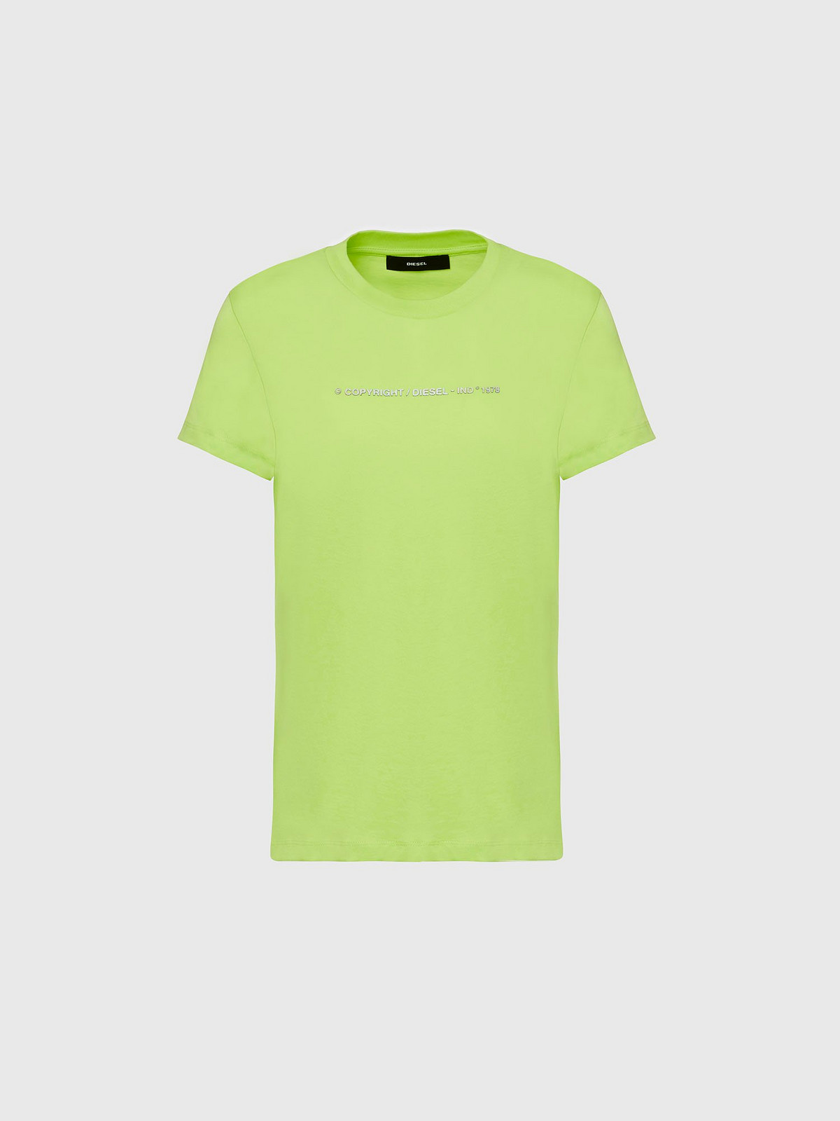 Diesel T-shirt - TSILYCOPY TSHIRT neon green