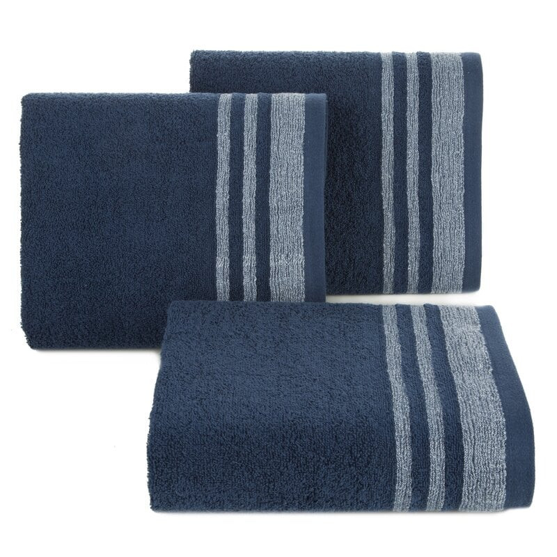 Eurofirany Unisex's Towel 453637 Navy Blue