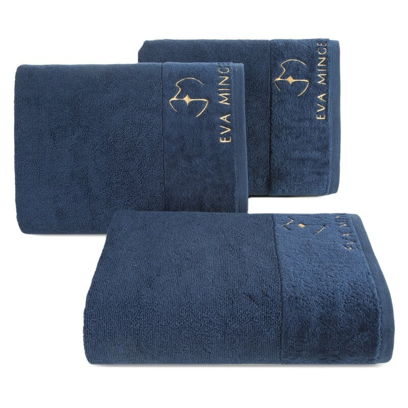 Eurofirany Unisex's Towel 441855 Navy Blue