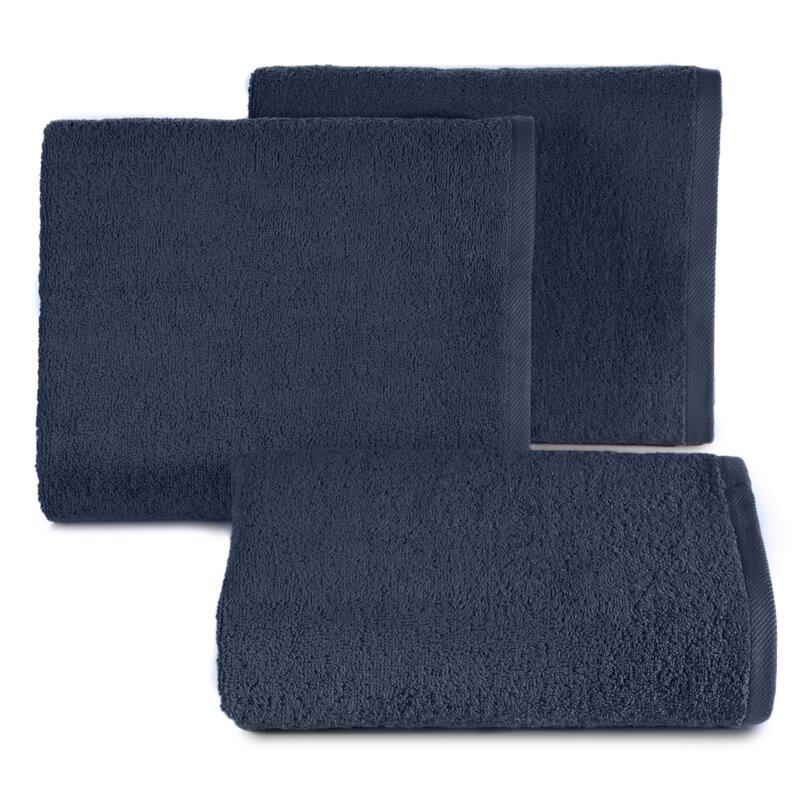 Eurofirany Unisex's Towel 430228 Navy Blue