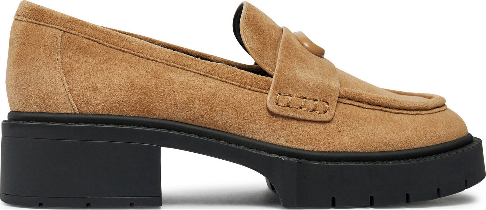 Loafersy Coach Leah CV320 Hnědá