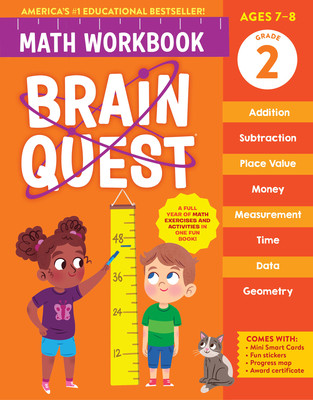Brain Quest Math Workbook: 2nd Grade (Workman Publishing)(Paperback)