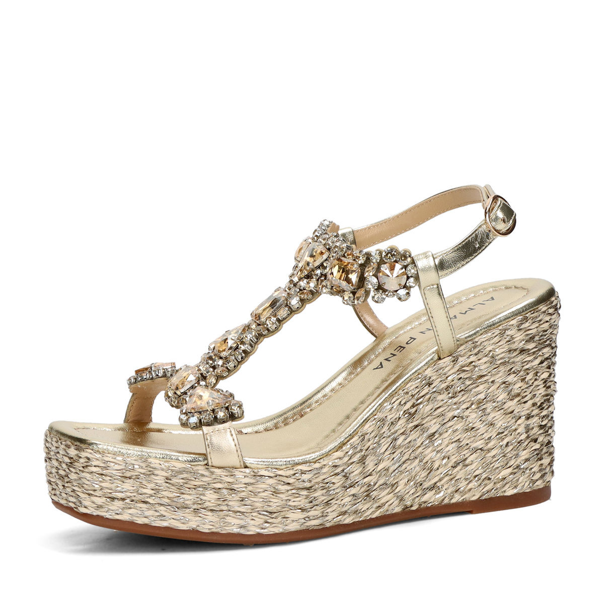 Alma en Pena dámské elegantní sandály - zlaté - 36