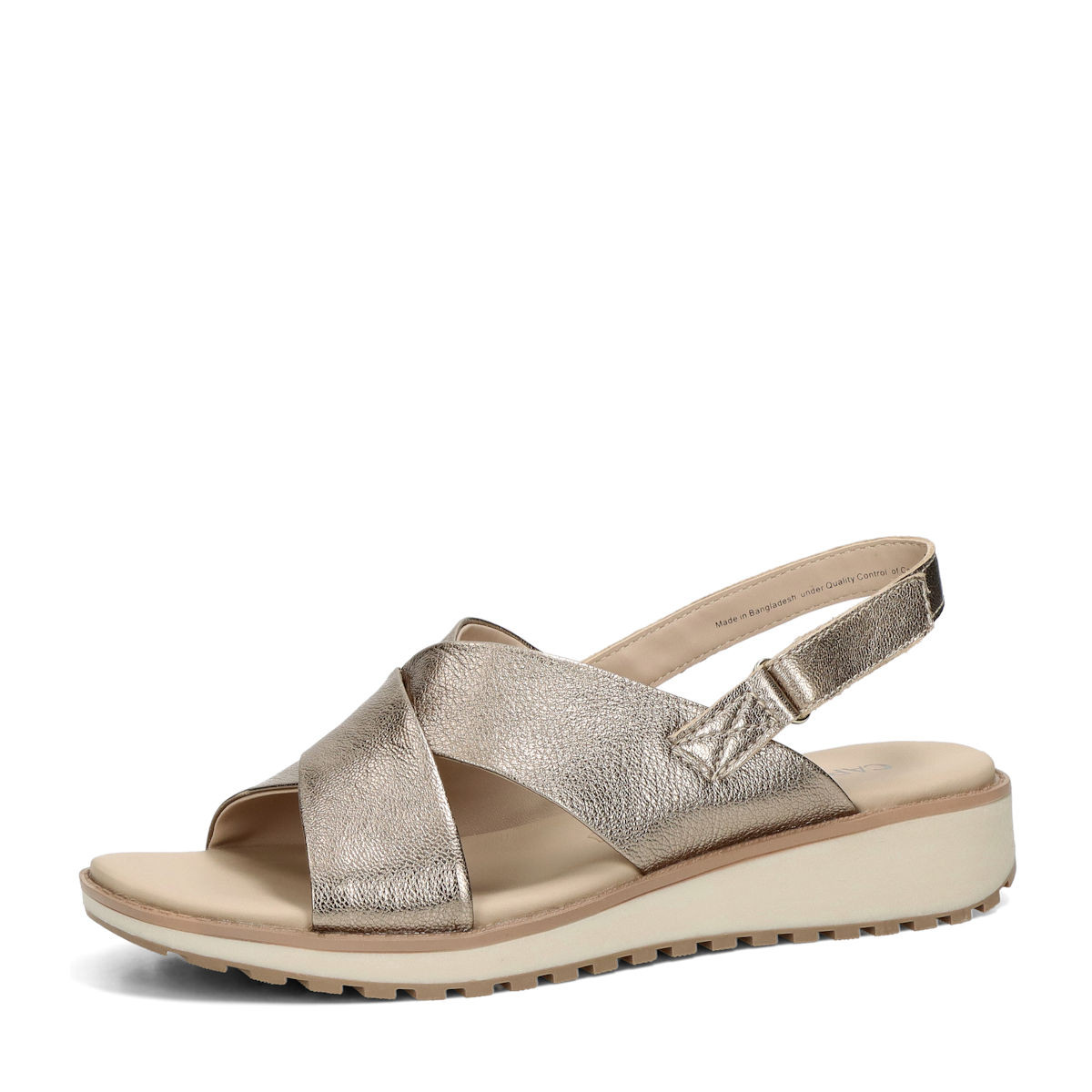 Caprice dámské kožené sandály - bronzové - 36