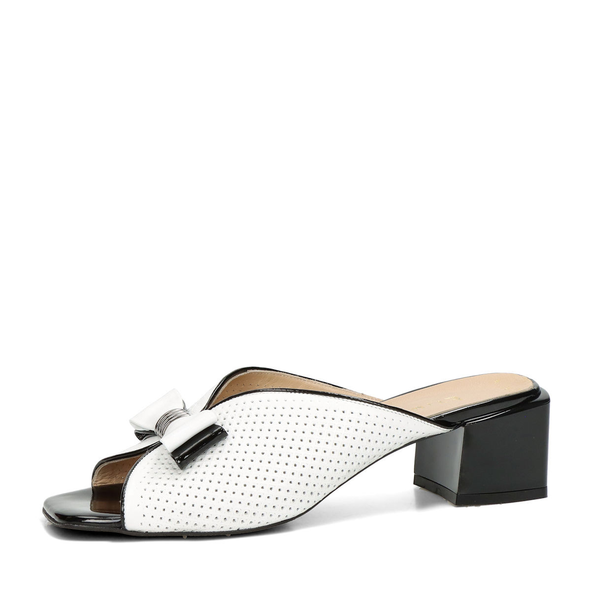 ETIMEĒ dámské elegantní pantofle - bílé - 36