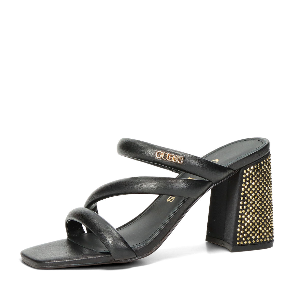 Guess dámské módní pantofle - černé - 36