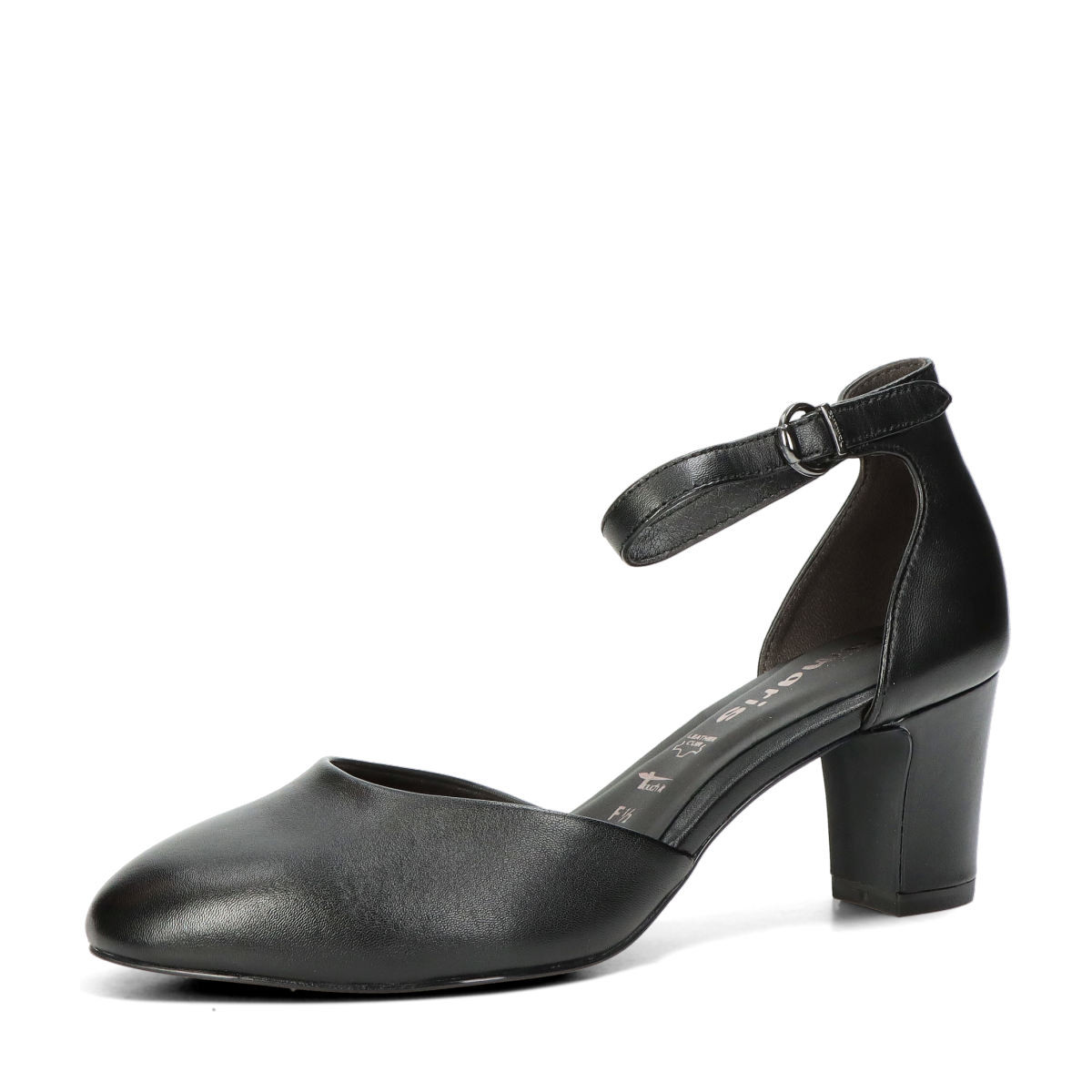 Tamaris dámské kožené sandály - černé - 35