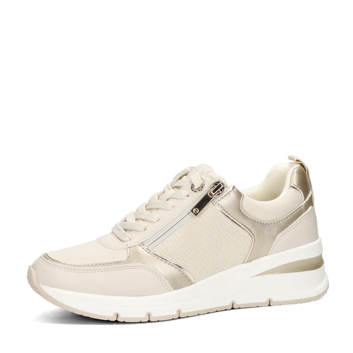 Tamaris dámské stylové tenisky - béžové - 35