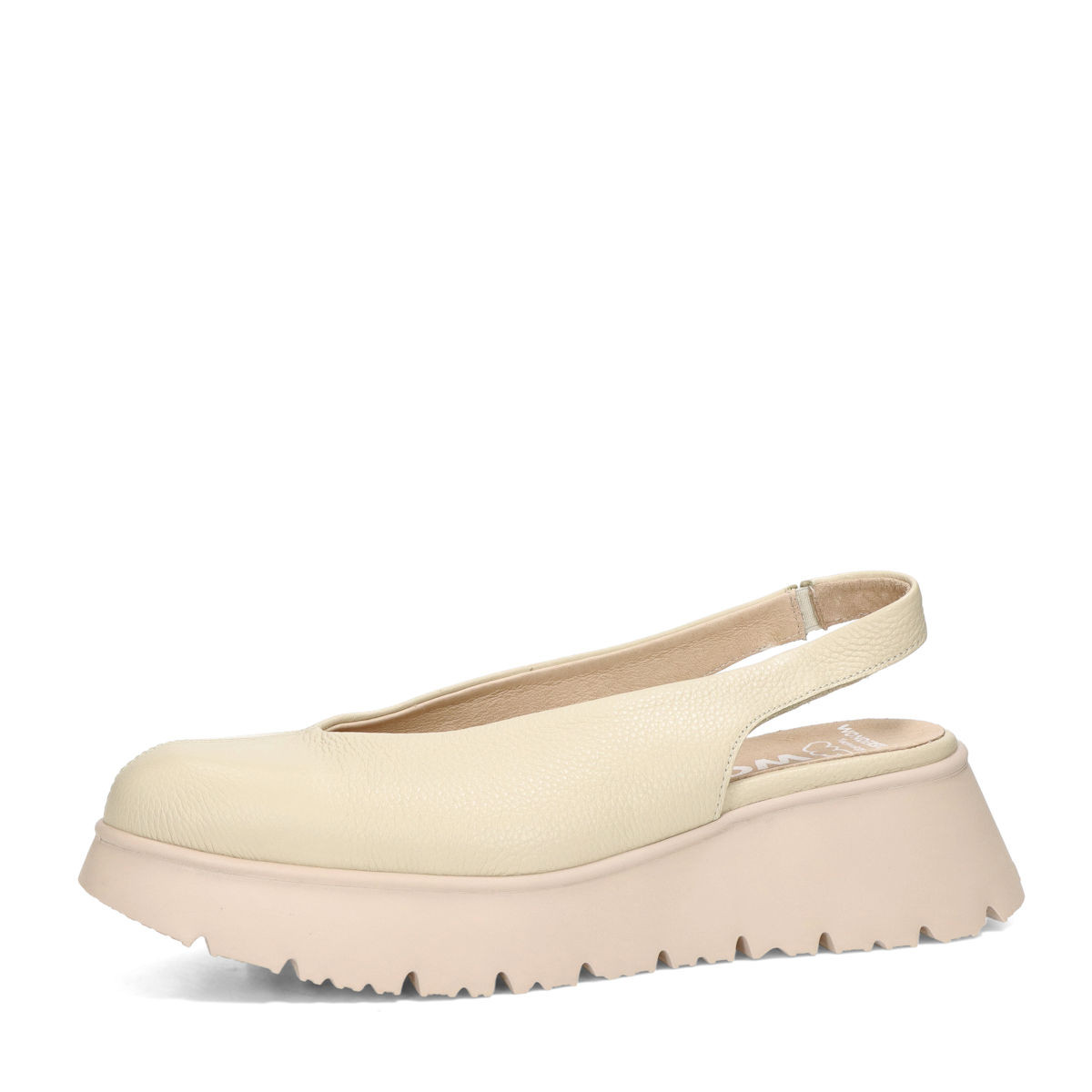 Wonders dámské kožené sandály - zlaté - 36