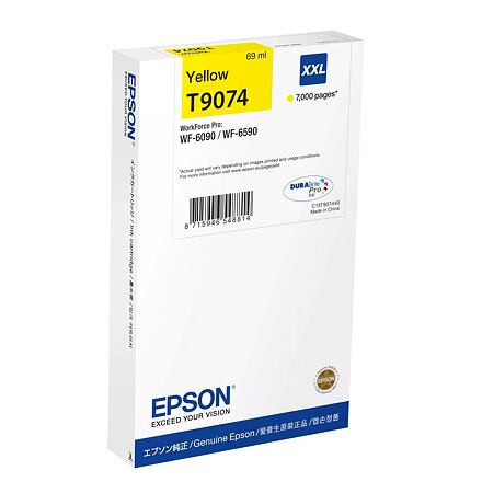 EPSON WF-6xxx Ink Cartridge Yellow XXL C13T90744N