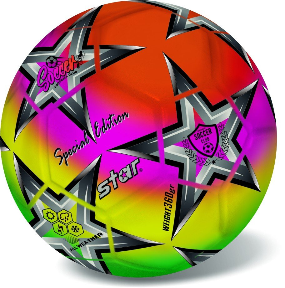 Míč fotbalový Soccer club Fluo 23cm - Alltoys