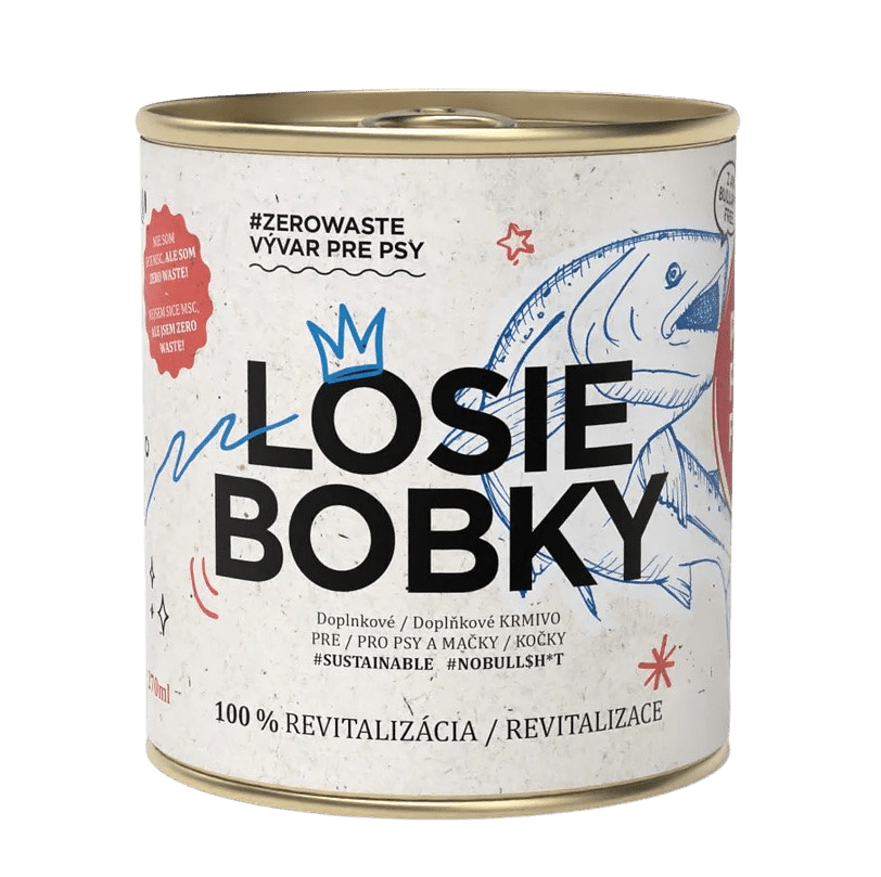 PET FARM FAMILY ZeroWaste Losie bobky - vývar pro psy a kočky 270 ml