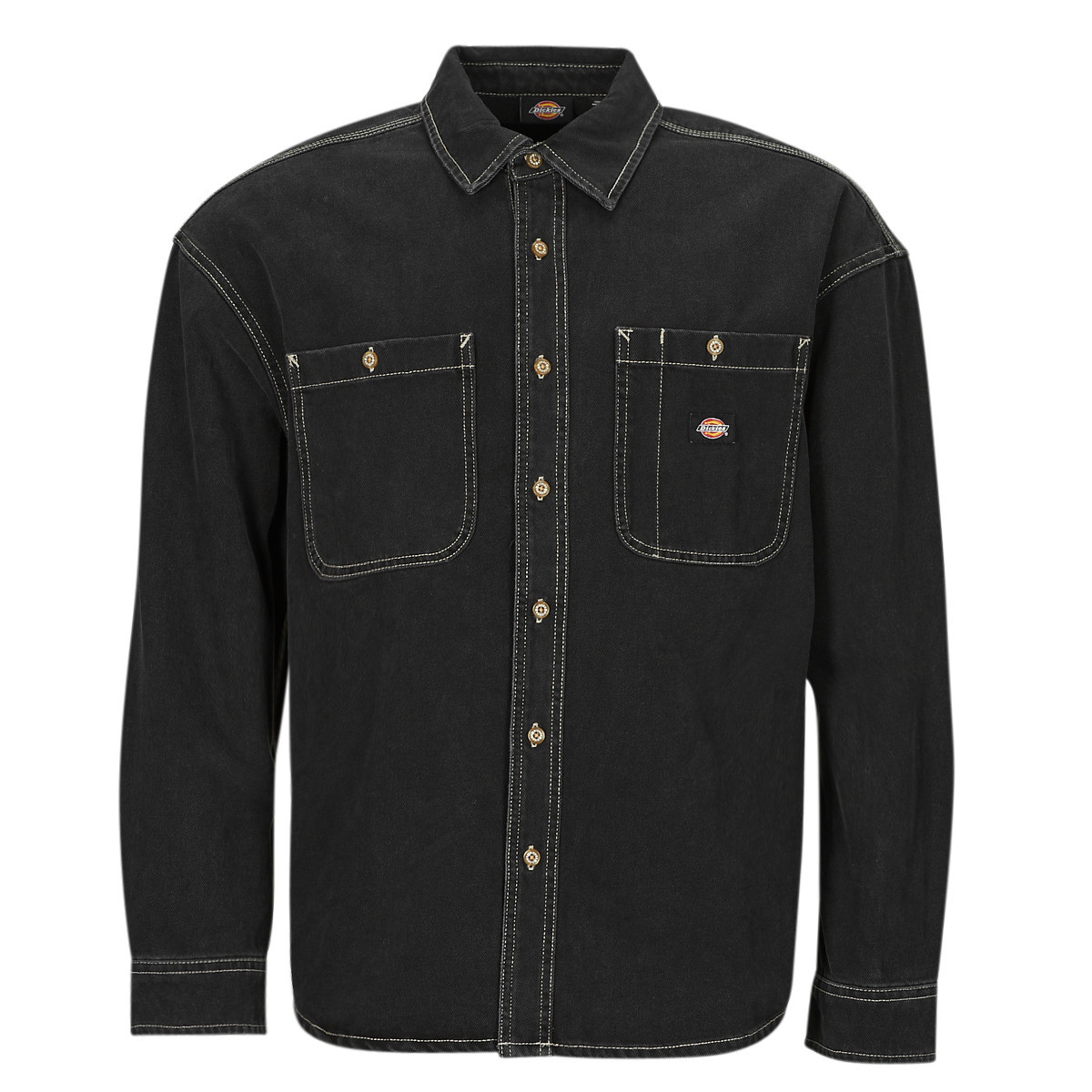 Dickies  HOUSTON LS SHIRT  Černá