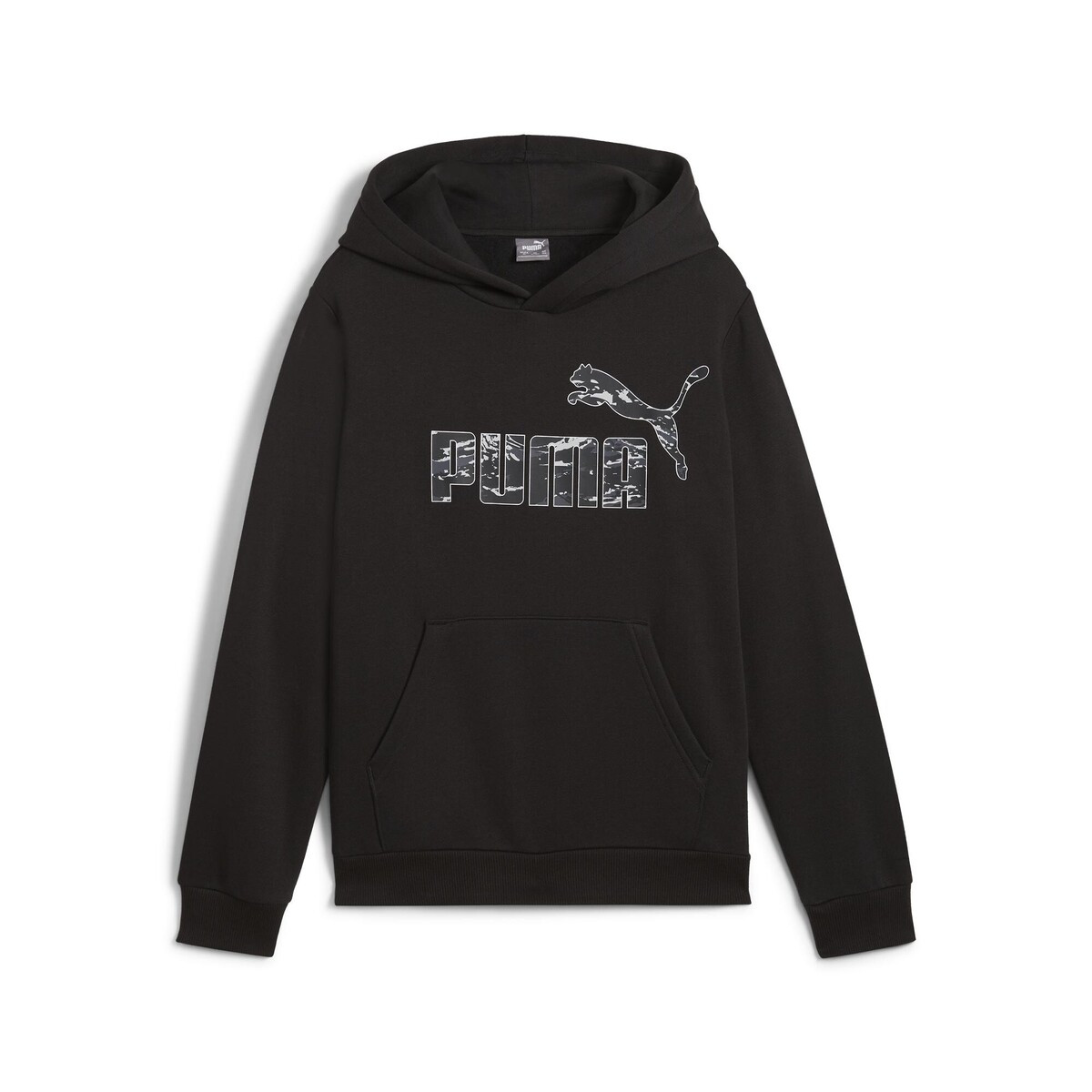 Puma  ESS+ CAMO HOODIE FL  Černá