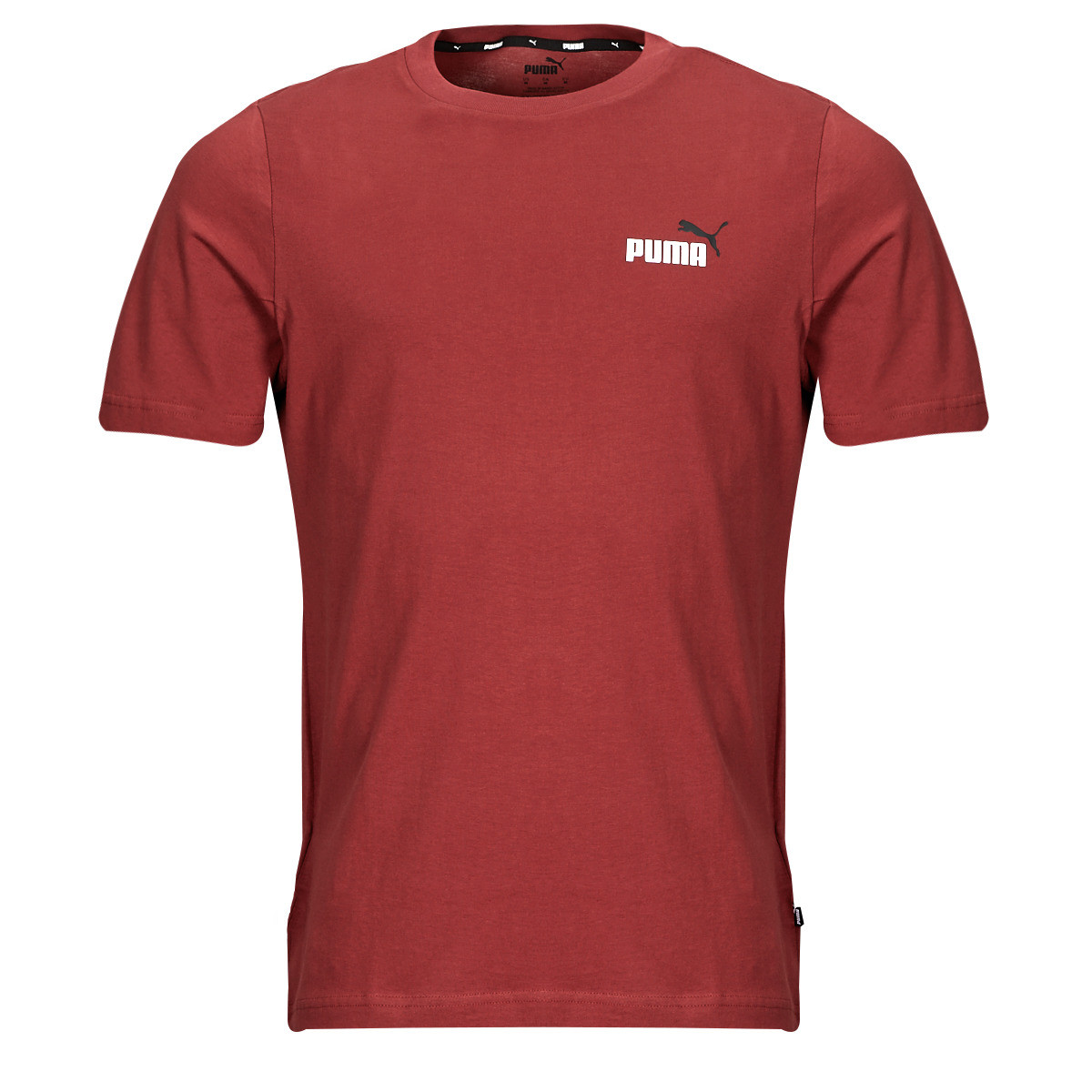 Puma  ESS+ 2 COL SMALL LOGO TEE  Bordó