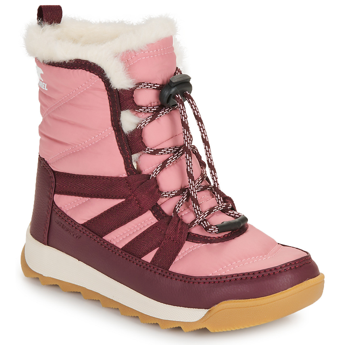 Sorel  YOUTH WHITNEY II PLUS LACE WP  Růžová