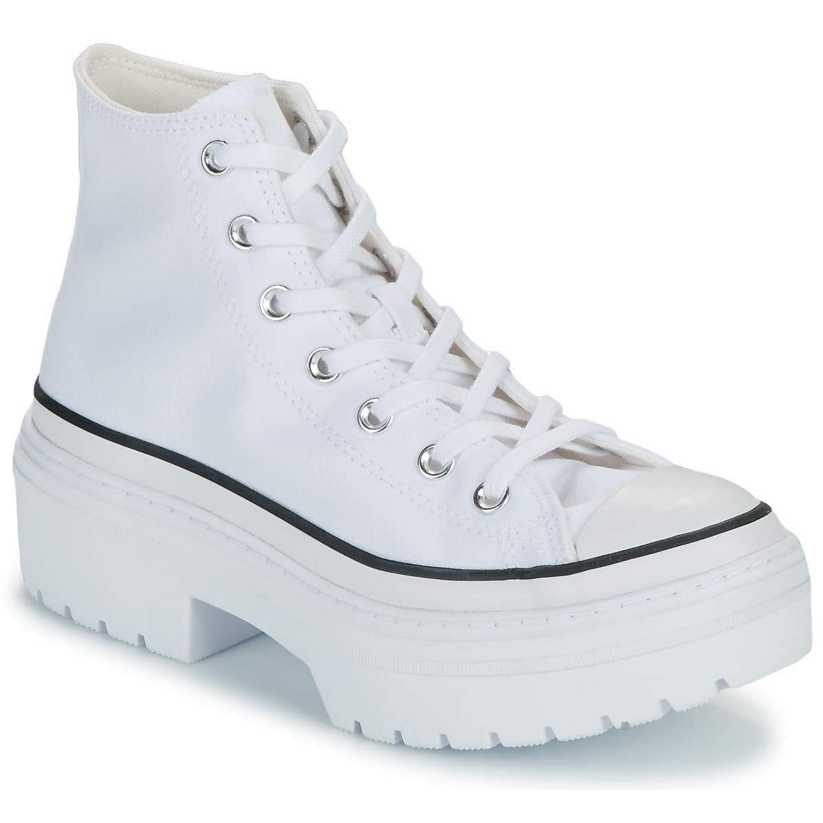 Converse  CHUCK TAYLOR ALL STAR LUGGED HEEL PLATFORM  Bílá