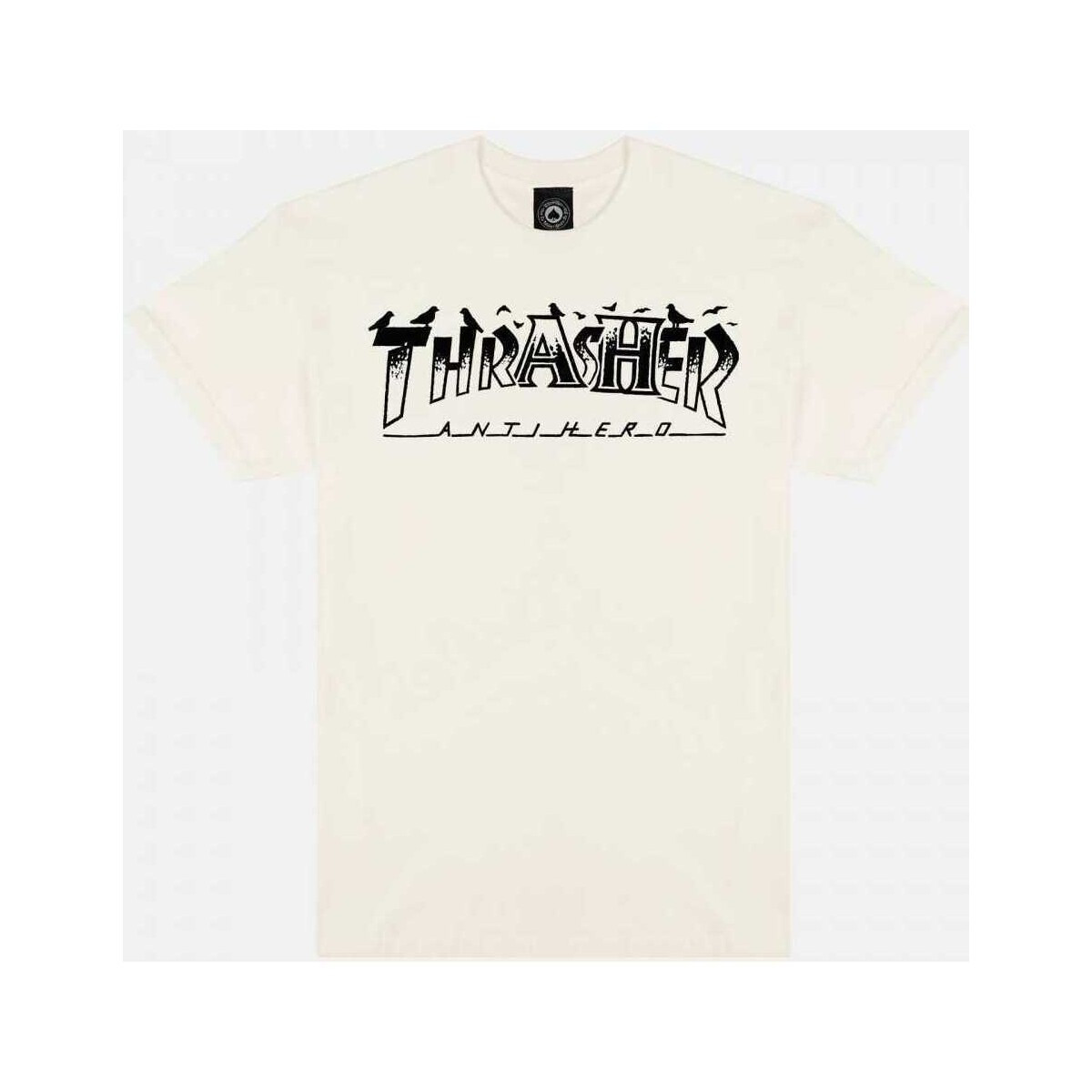 Thrasher  T-shirt pigeon mag  Béžová