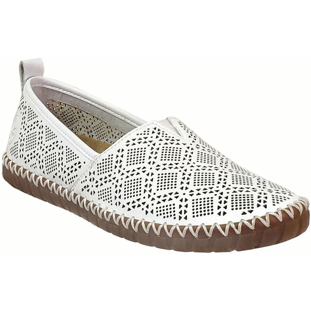 Rieker  M2851  Bílá