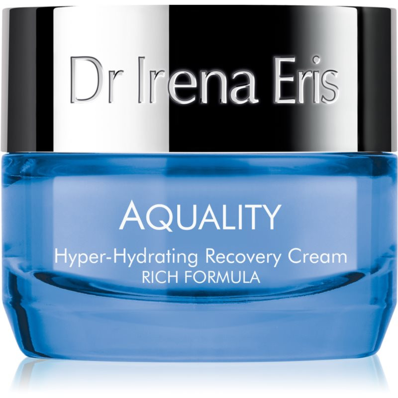 Dr Irena Eris Aquality Hyper-Hydrating Recovery Cream Rich Formula hloubkově hydratační krém proti vráskám 50 ml