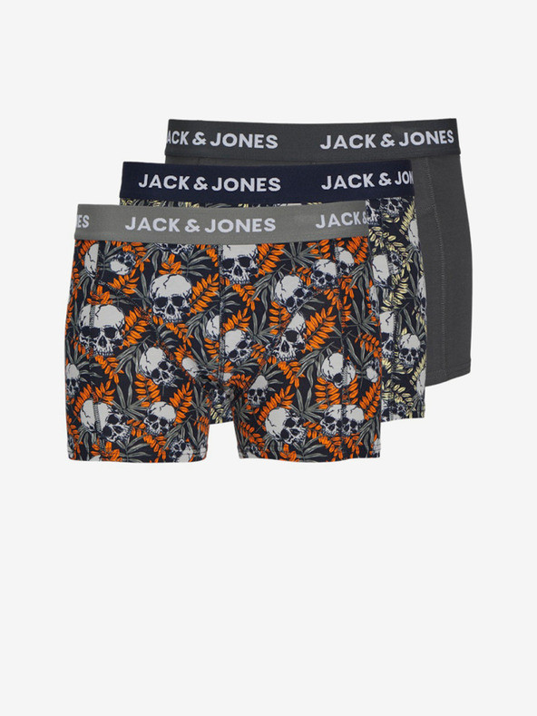 Jack & Jones Hugo Boxerky 3 ks Šedá