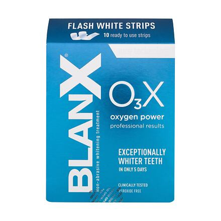 BlanX O3X Oxygen Power Flash White Strips bělicí pásky na zuby 10 ks