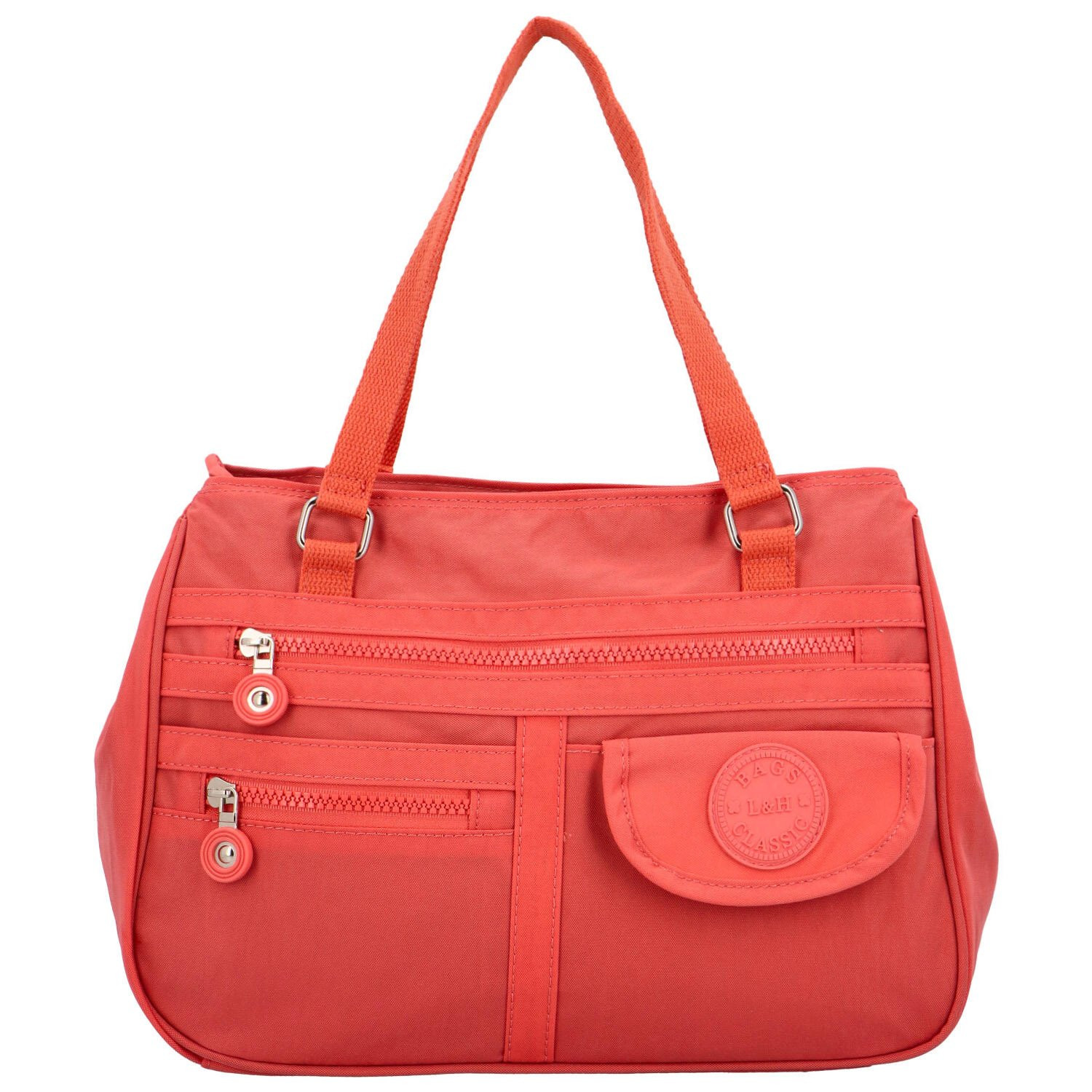 Stylová dámská kabelka přes rameno Fasta, růžová