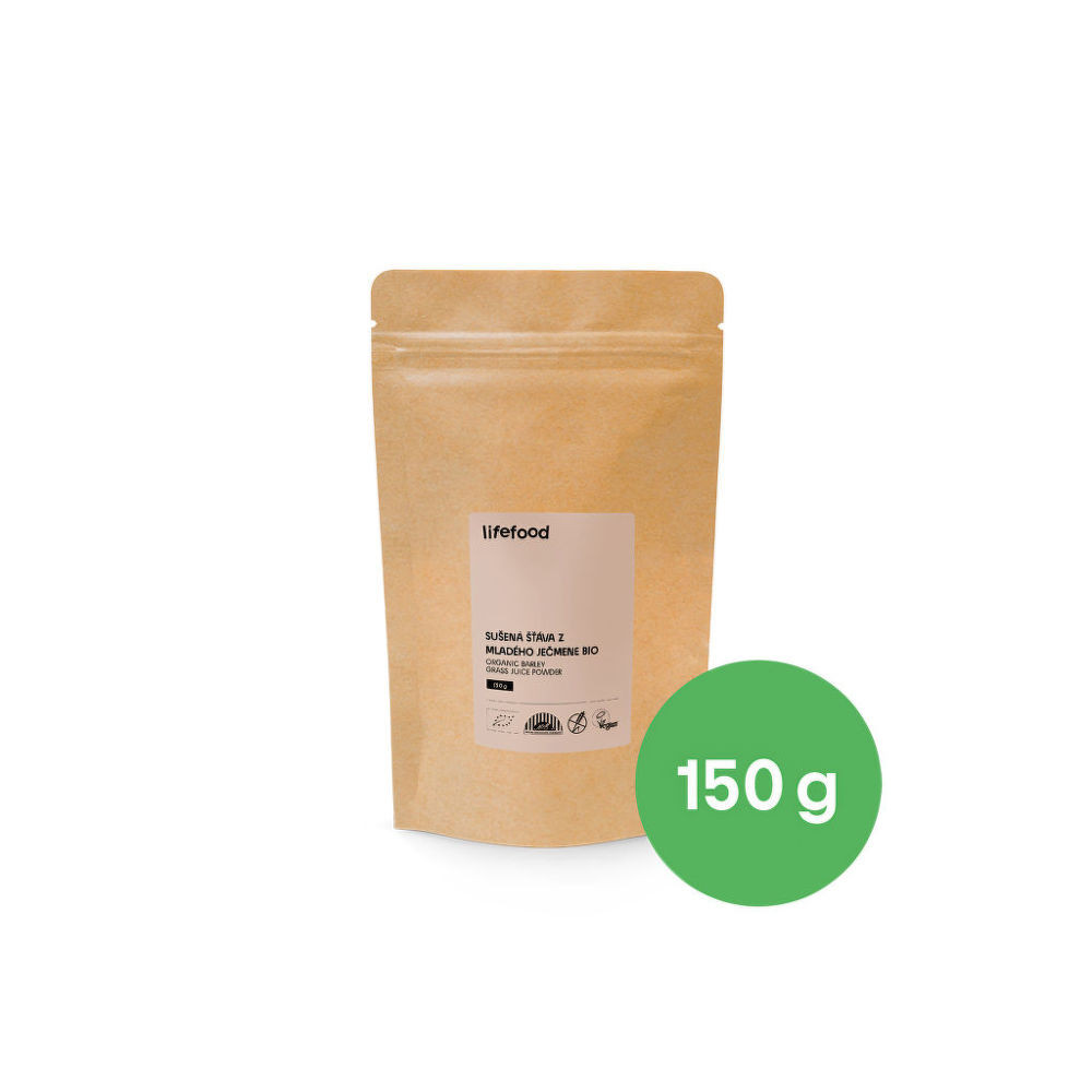 Ječmen mladý sušená šťáva 150 g BIO   LIFEFOOD