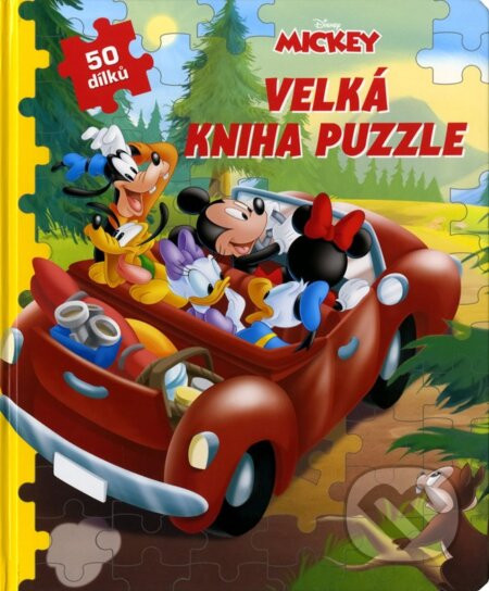 Mickey a jeho přátelé - Velká kniha puzzle