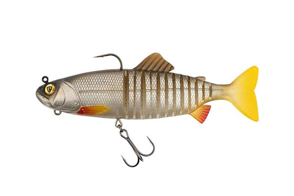 Fox Rage Gumová nástraha Replicant Jointed Colours Silver Ghost - 15cm  60g