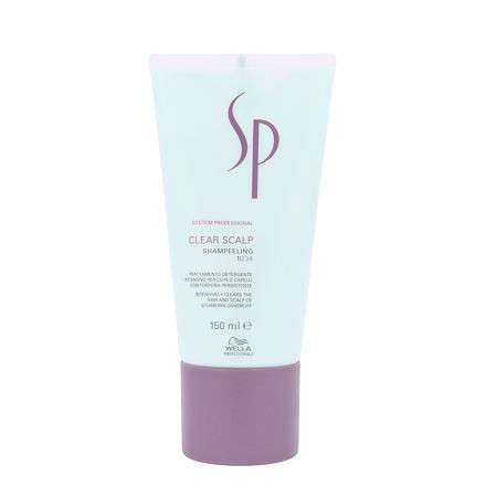 Wella Professionals SP Clear Scalp Shampeeling dámský šamponový peeling proti lupům 150 ml pro ženy