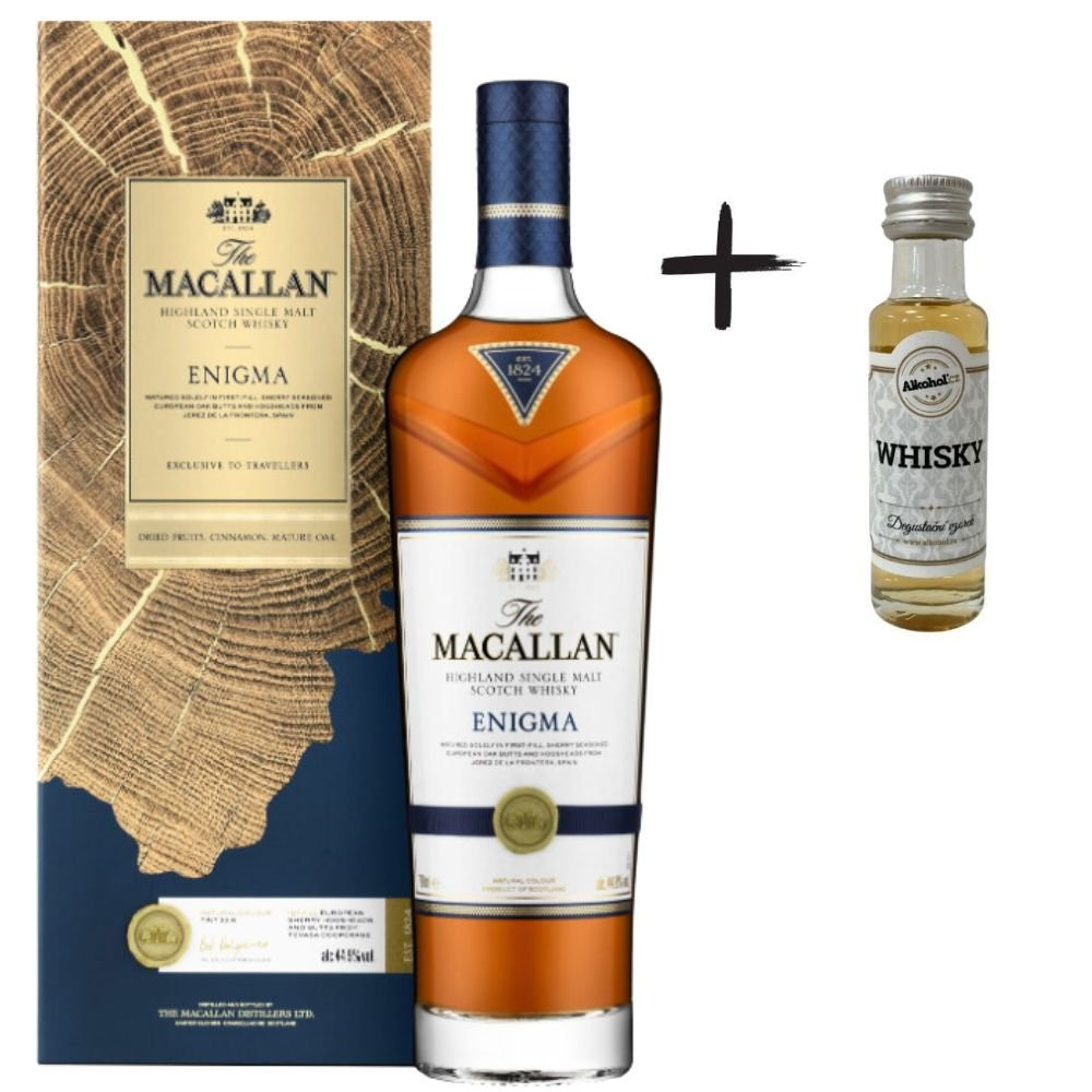 Macallan Enigma 0,7l 44,9% GB L.E. + miniatura