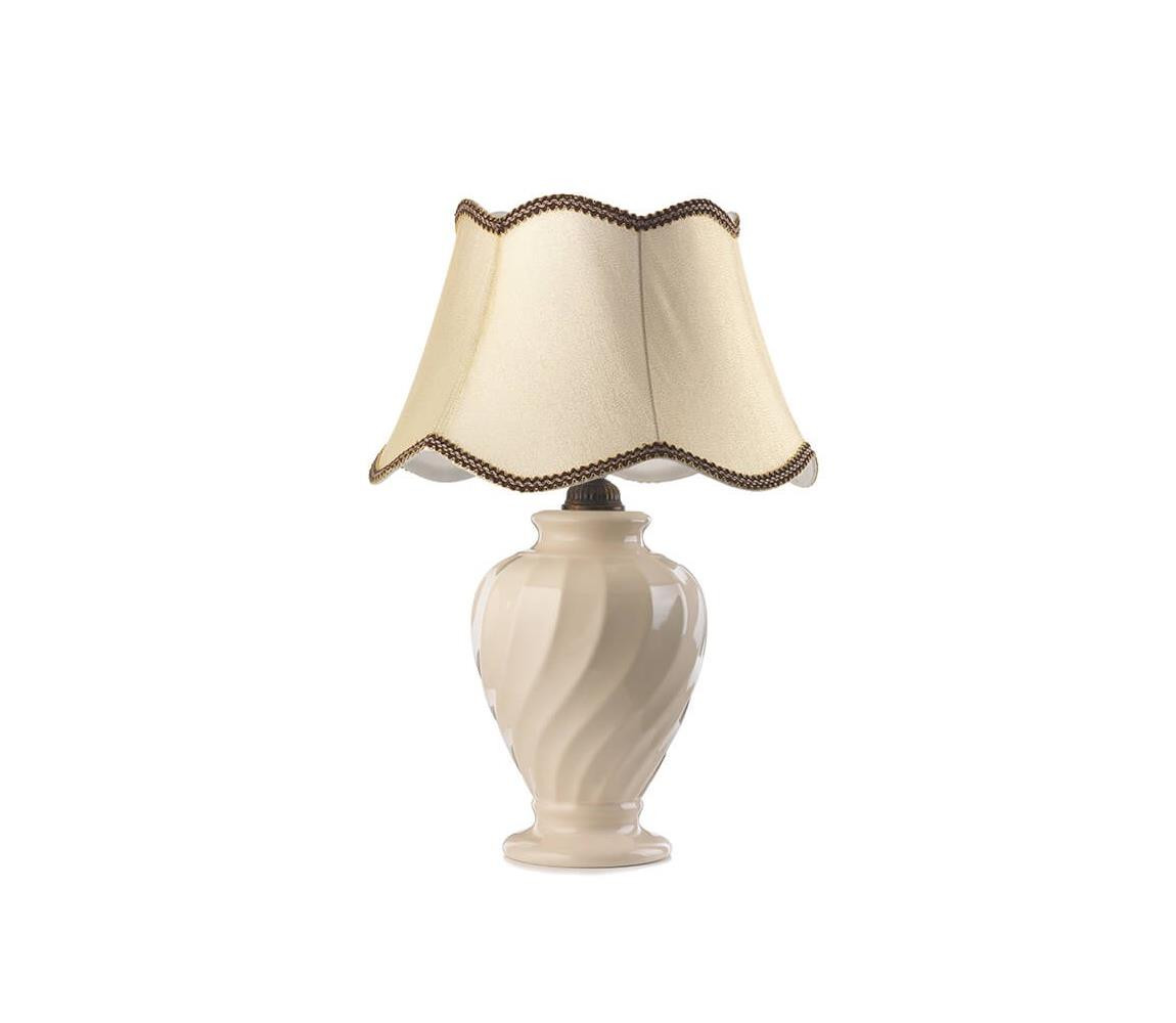 ONLI ONLI - Stolní lampa VORTICE 1xE27/22W/230V 60 cm béžová
