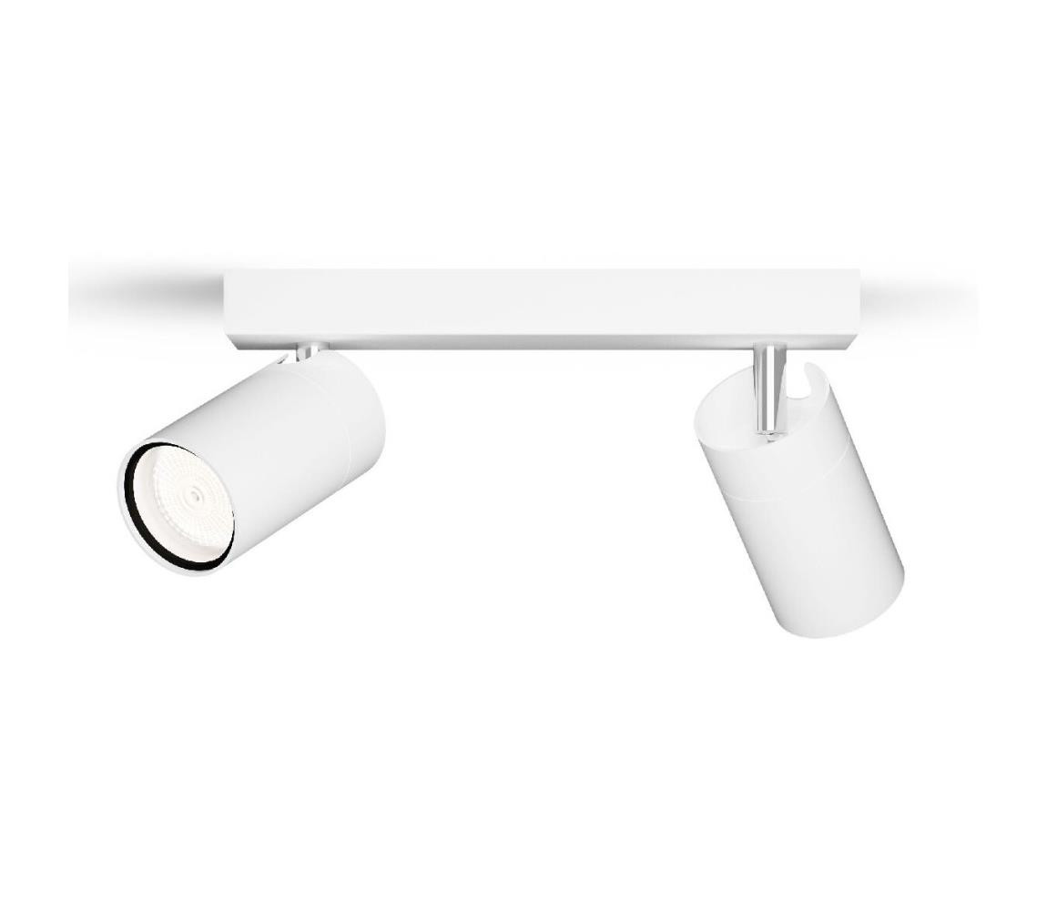 Philips Philips - Koupelnové bodové svítidlo IDRIS 2xGU10/5W/230V IP44 bílá