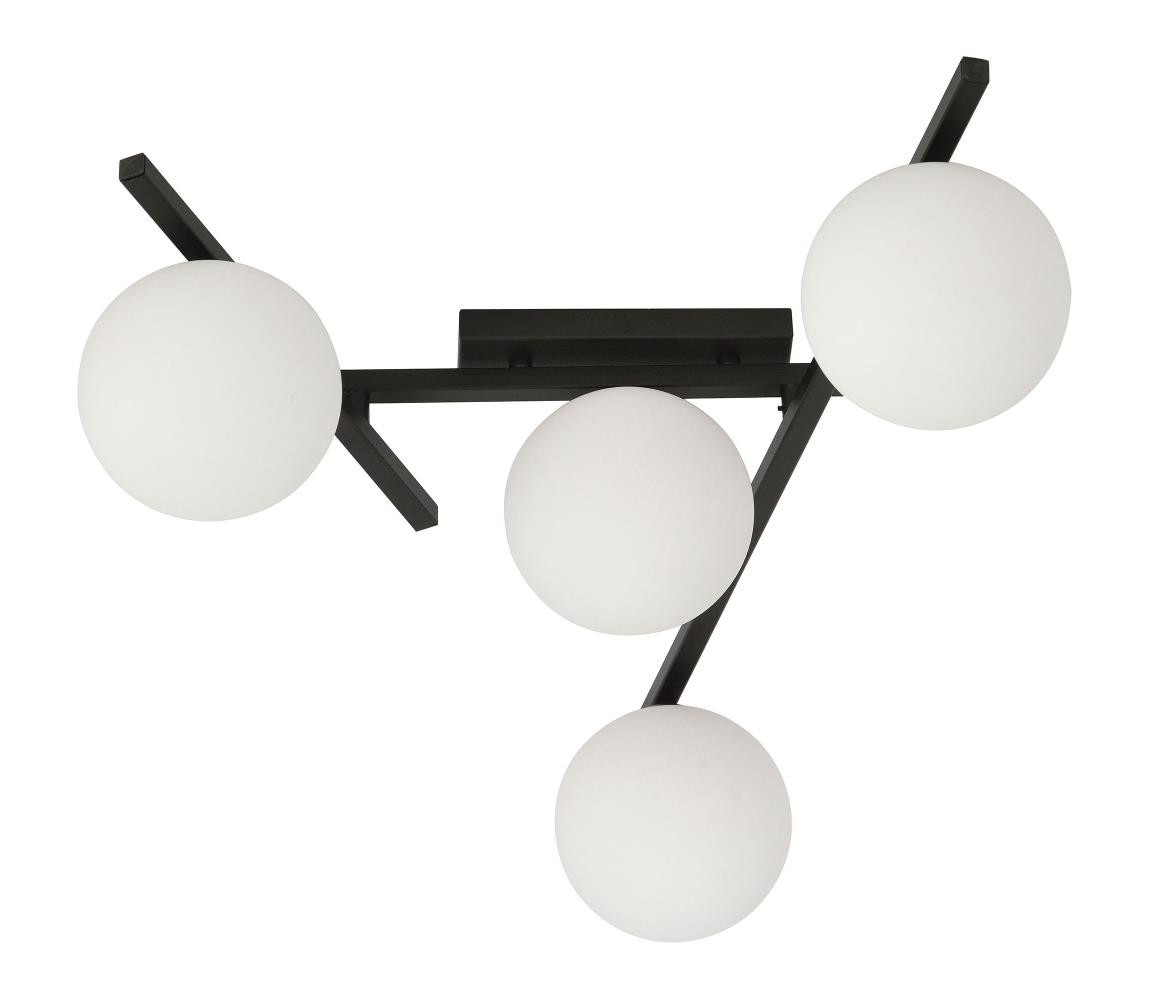 EMIBIG Stropní svítidlo SMART 4xE14/10W/230V černá/bílá