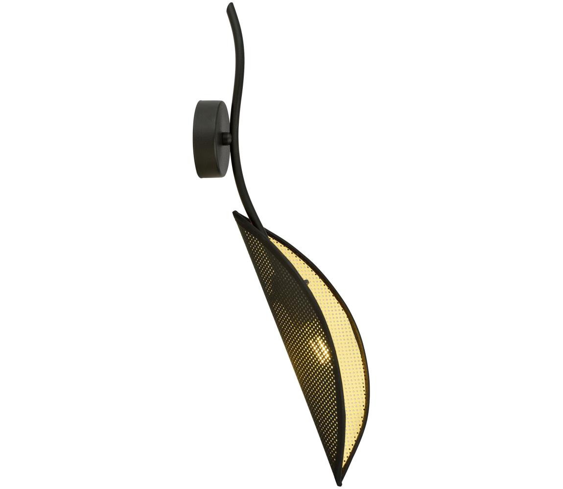 EMIBIG Nástěnné svítidlo LOTUS 1xE14/10W/230V černá/zlatá