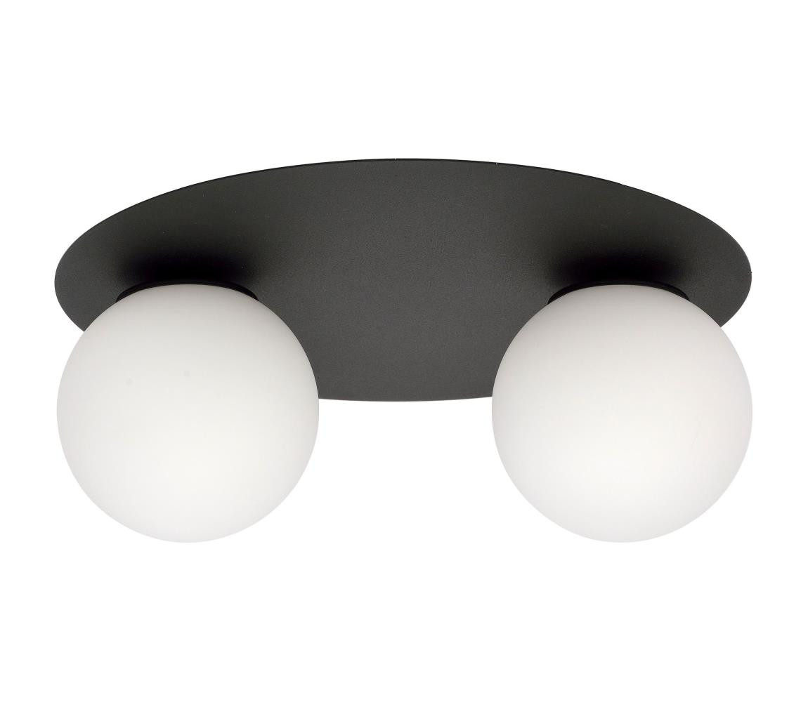 EMIBIG Stropní svítidlo SOLAR 2xE14/10W/230V černá/bílá