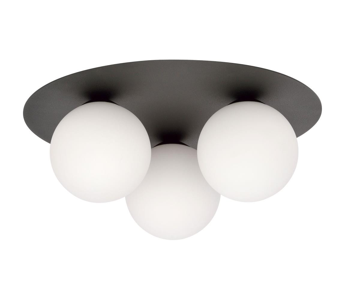 EMIBIG Stropní svítidlo SOLAR 3xE14/10W/230V černá/bílá