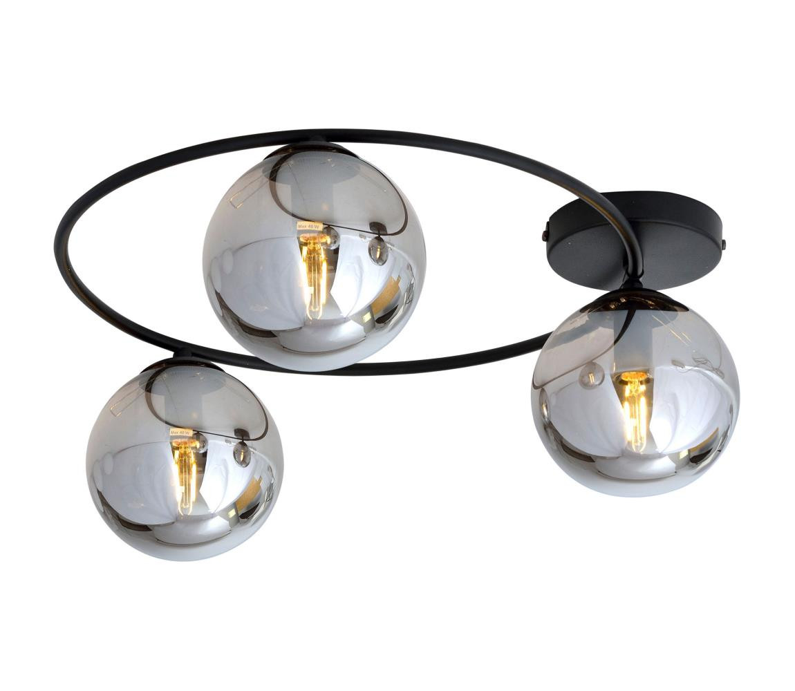 EMIBIG Stropní svítidlo SOPRA 3xE14/10W/230V černá