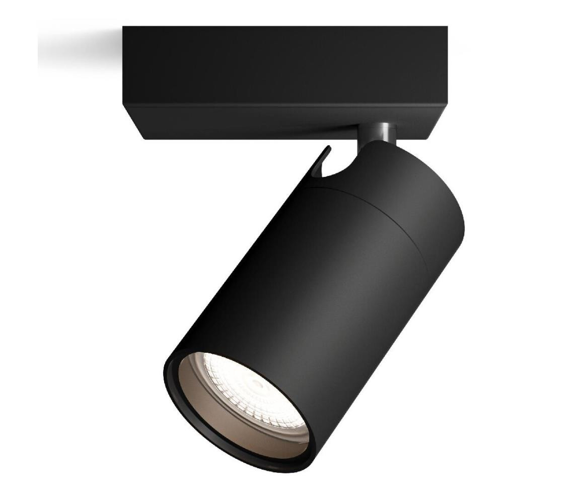 Philips Philips - Koupelnové bodové svítidlo IDRIS 1xGU10/5W/230V IP44 černá