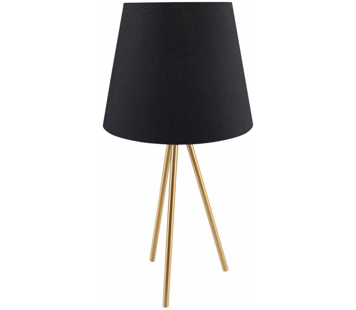 Stolní lampa ELENA 1xE27/20W/230V černá