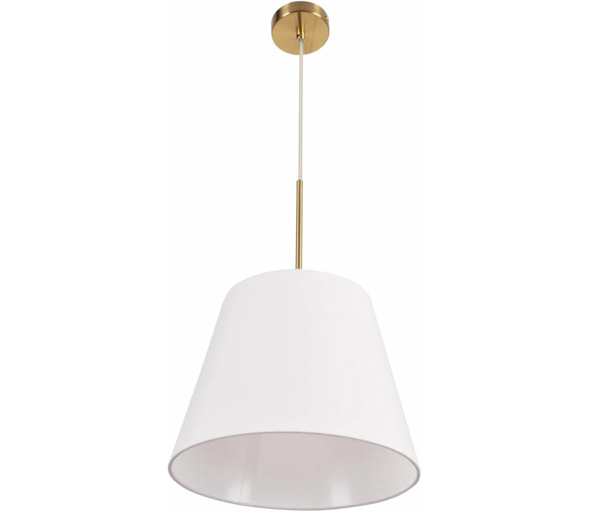 Lustr na lanku ELENA 1xE27/20W/230V bílá