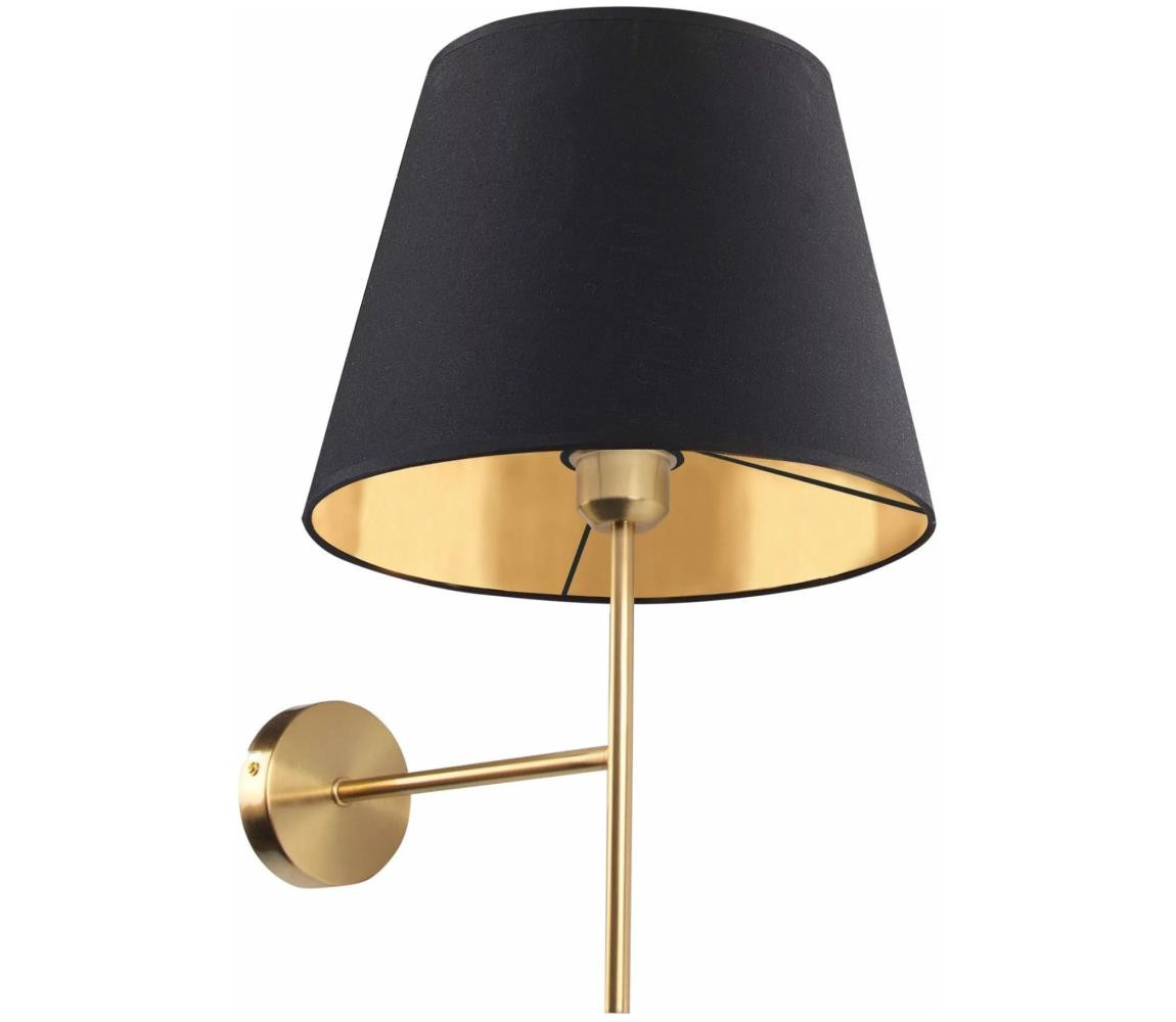 Nástěnná lampa ELENA 1xE27/20W/230V černá