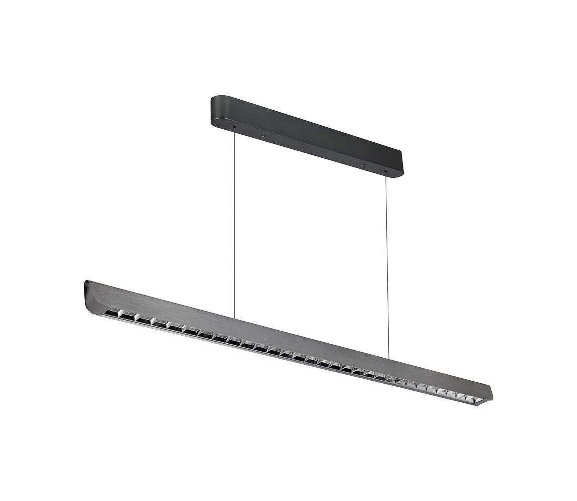 LED Lustr na lanku LED/36W/230V 3000/4000/6400K antracit