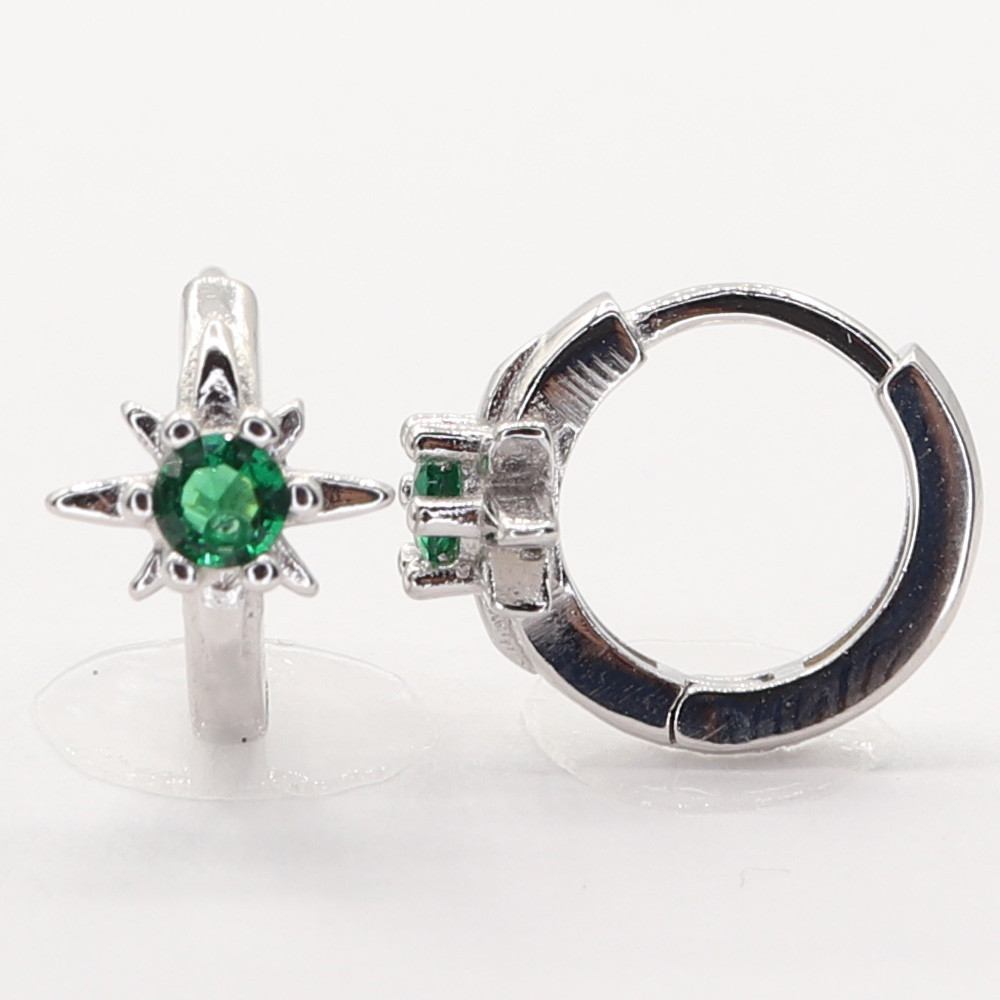 Stříbrné náušnice 109352