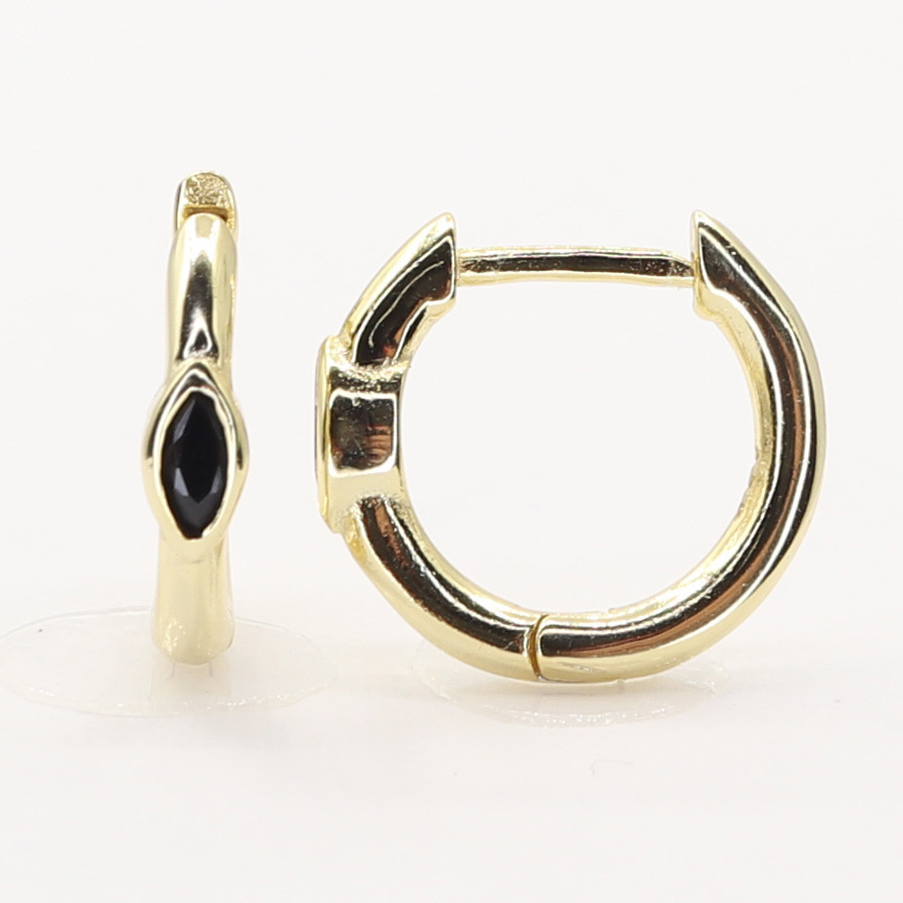 Stříbrné náušnice 109356