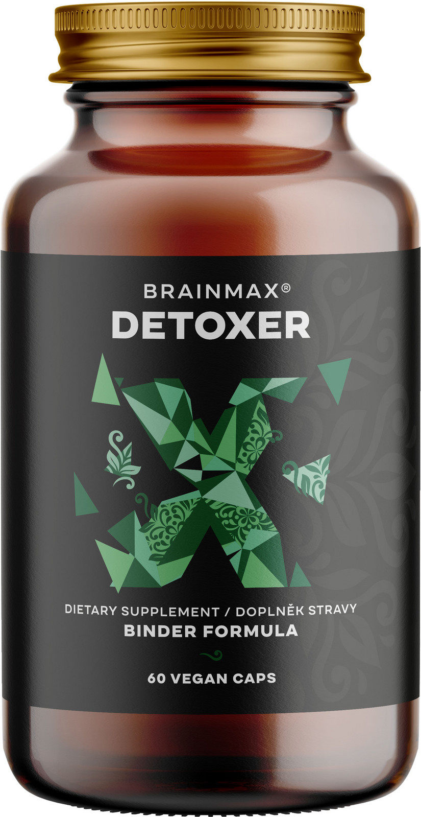 BrainMax Detoxer, 1620 mg, 60 rostlinných kapslí