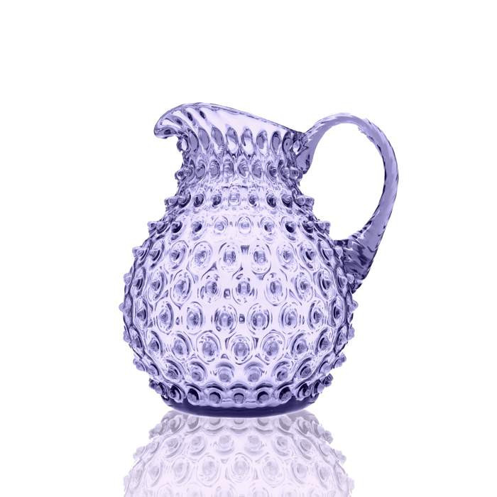 Džbán skleněný POLKA DOT s 1 uchem alexandrit 750ml