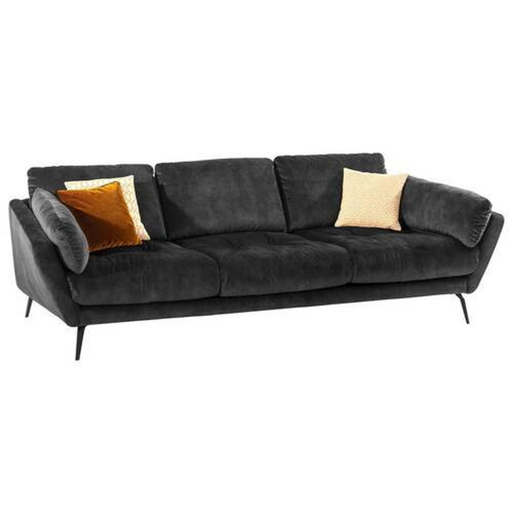 W.Schillig POHOVKA BIG SOFA, textil, tmavě šedá