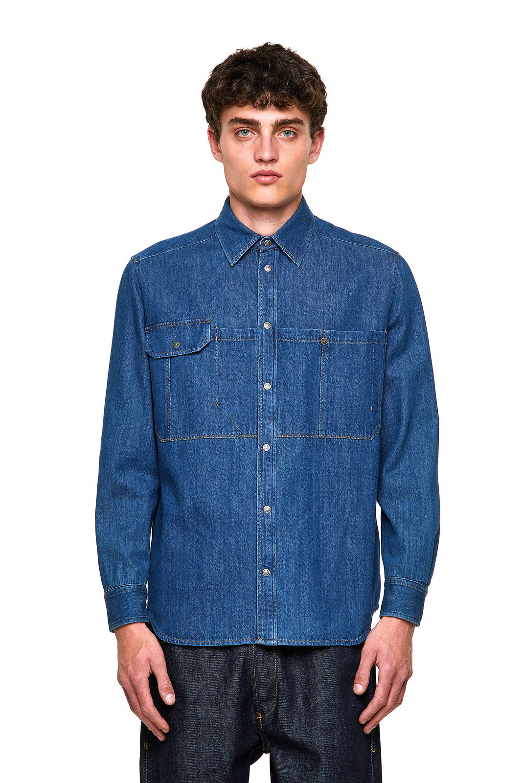 Diesel Shirt - DMILLYSP SHIRT blue